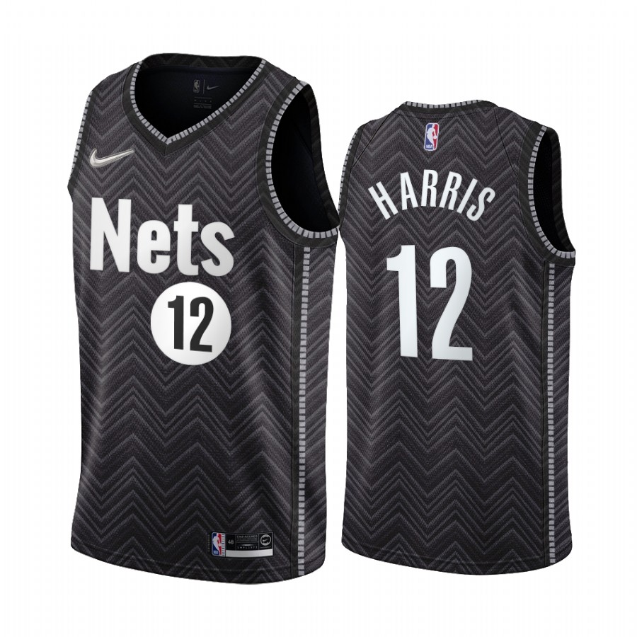 Brooklyn Nets #12 Joe Harris Black NBA Swingman 2020-21 Earned Edition Jersey Brooklyn Nets #12 Joe Harris Black NBA Swingman 2020-21 Earned Edition Jersey