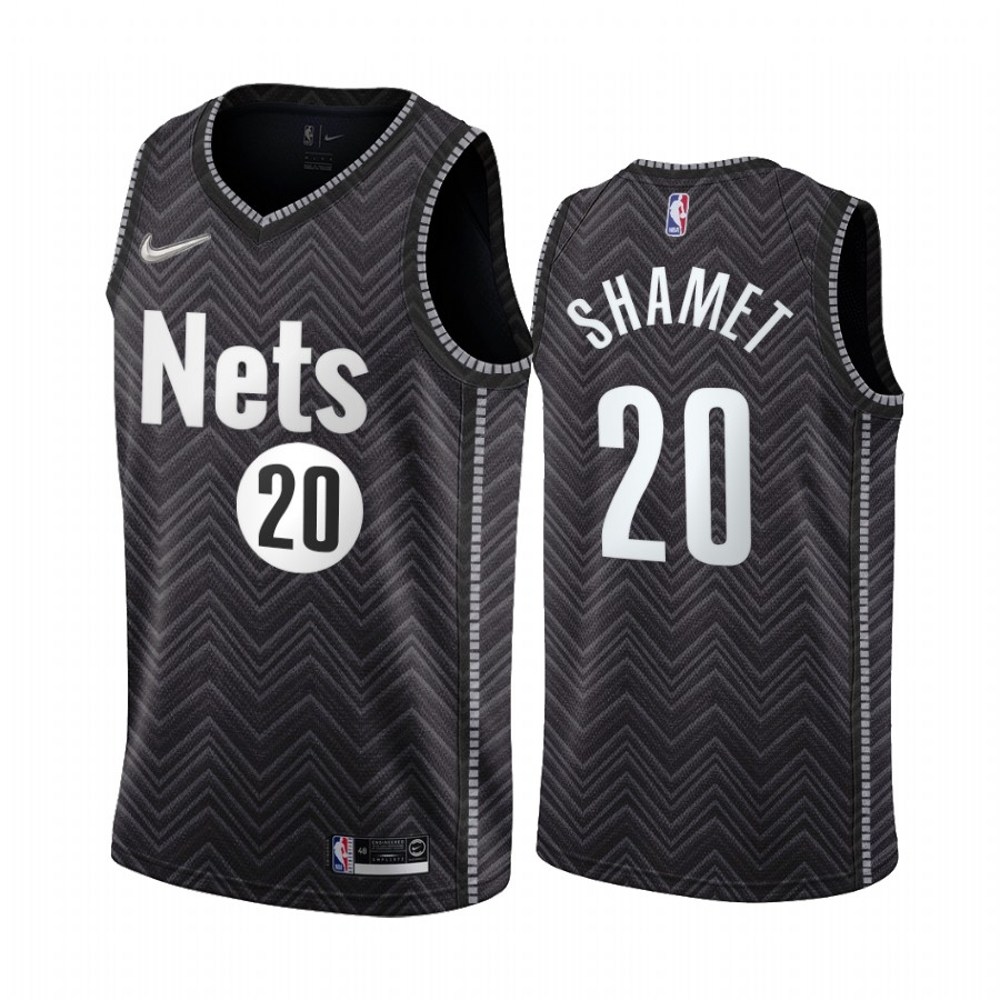 Brooklyn Nets #20 Landry Shamet Black NBA Swingman 2020-21 Earned Edition Jersey Brooklyn Nets #20 Landry Shamet Black NBA Swingman 2020-21 Earned Edition Jersey