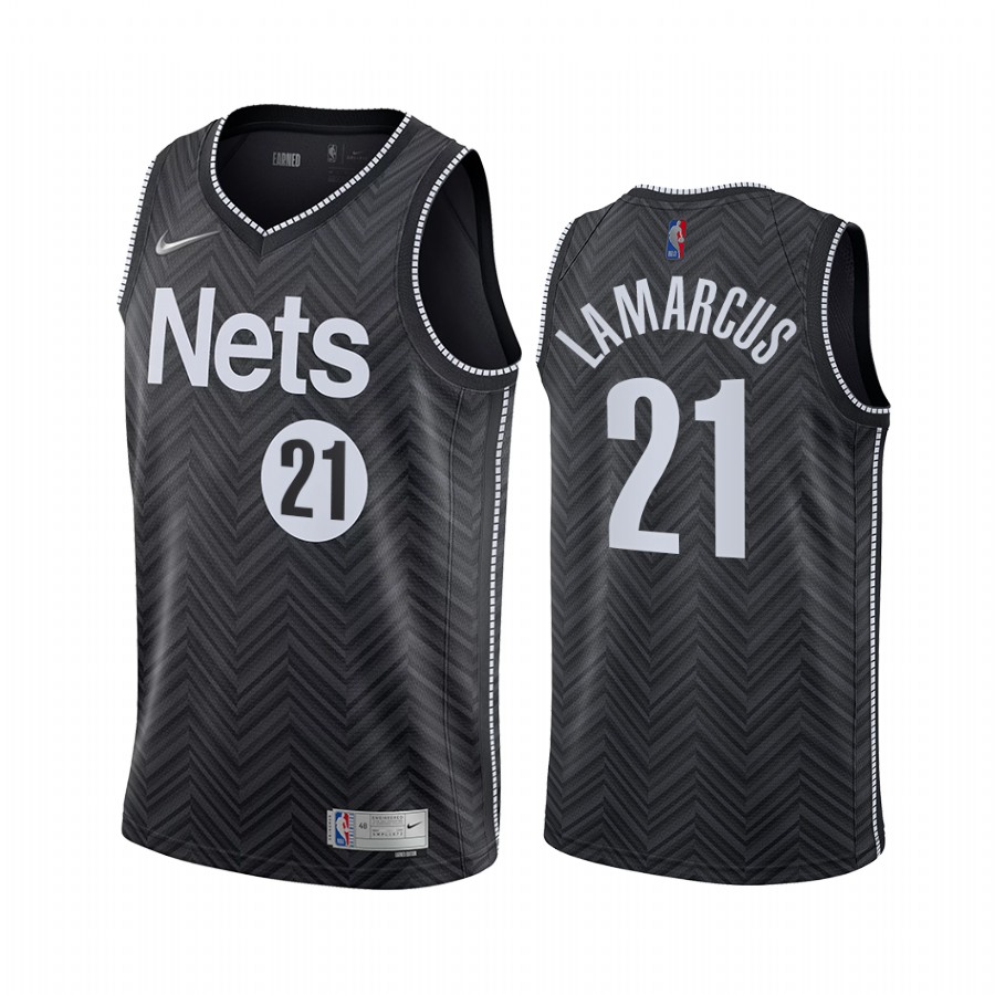 Brooklyn Nets #21 LaMarcus Aldridge Black NBA Swingman 2020-21 Earned Edition Jersey Brooklyn Nets #21 LaMarcus Aldridge Black NBA Swingman 2020-21 Earned Edition Jersey