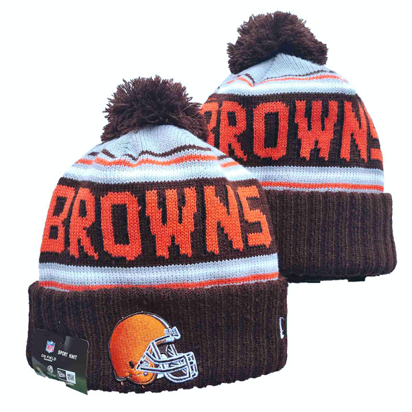 Browns Knit Hat -YD