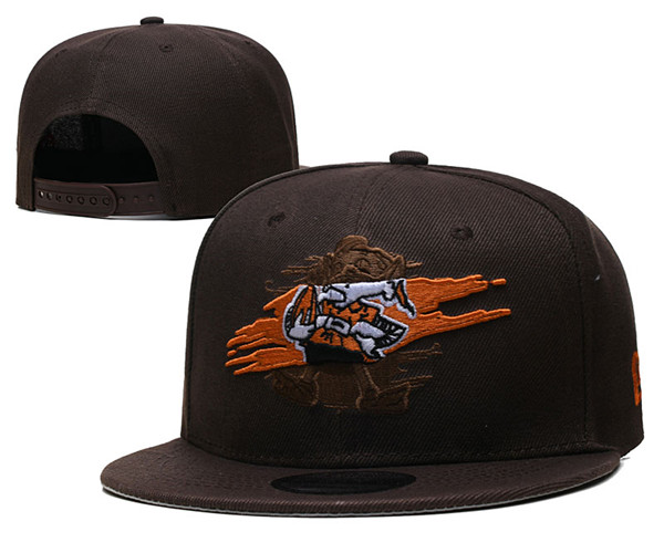 Browns Snapback Hat -YD