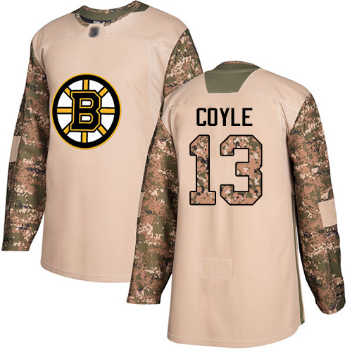 Bruins #13 Charlie Coyle Camo Authentic 2017 Veterans Day Stitched Hockey Jersey Bruins #13 Charlie Coyle Camo Authentic 2017 Veterans Day Stitched Hockey Jersey