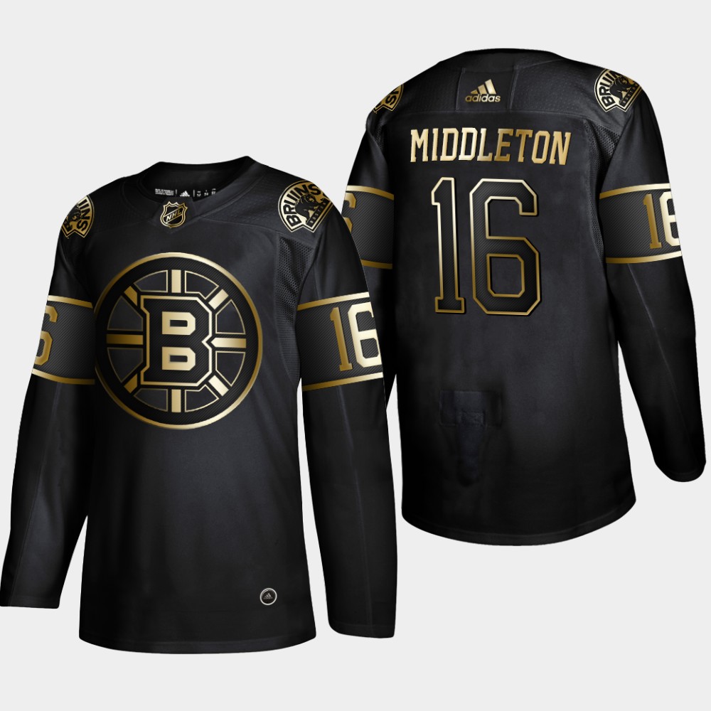 Bruins 16 Rick Middleton Black Gold Adidas Jersey Bruins 16 Rick Middleton Black Gold Adidas Jersey