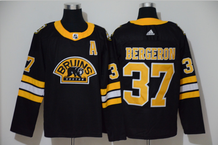 Bruins 37 Patrice Bergeron Black 3rd Adidas Jersey Bruins 37 Patrice Bergeron Black 3rd Adidas Jersey