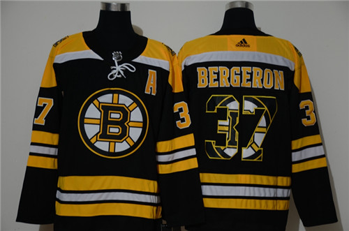 Bruins 37 Patrice Bergeron Black Adidas Fashion Jersey Bruins 37 Patrice Bergeron Black Adidas Fashion Jersey
