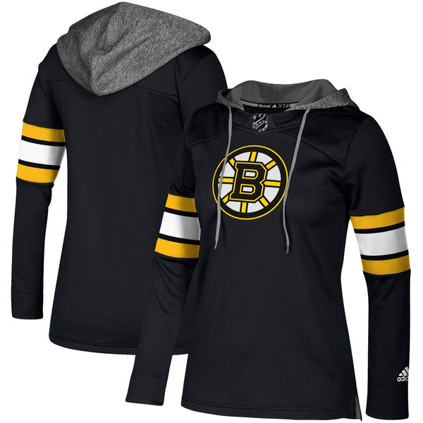 Bruins Black Women's Customized All Stitched Hooded Sweatshirt Bruins Black Women's Customized All Stitched Hooded Sweatshirt