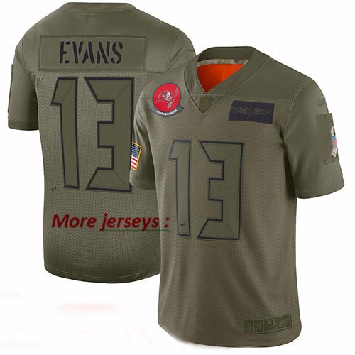 Buccaneers #13 Mike Evans Camo Youth Stitched Football Limited 2019 Salute to Service Jersey Buccaneers #13 Mike Evans Camo Youth Stitched Football Limited 2019 Salute to Service Jersey