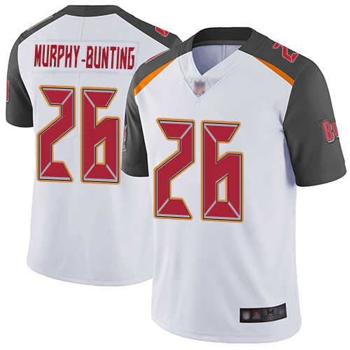 Buccaneers #26 Sean Murphy-Bunting White Men's Stitched Football Vapor Untouchable Limited Jersey Buccaneers #26 Sean Murphy-Bunting White Men's Stitched Football Vapor Untouchable Limited Jersey