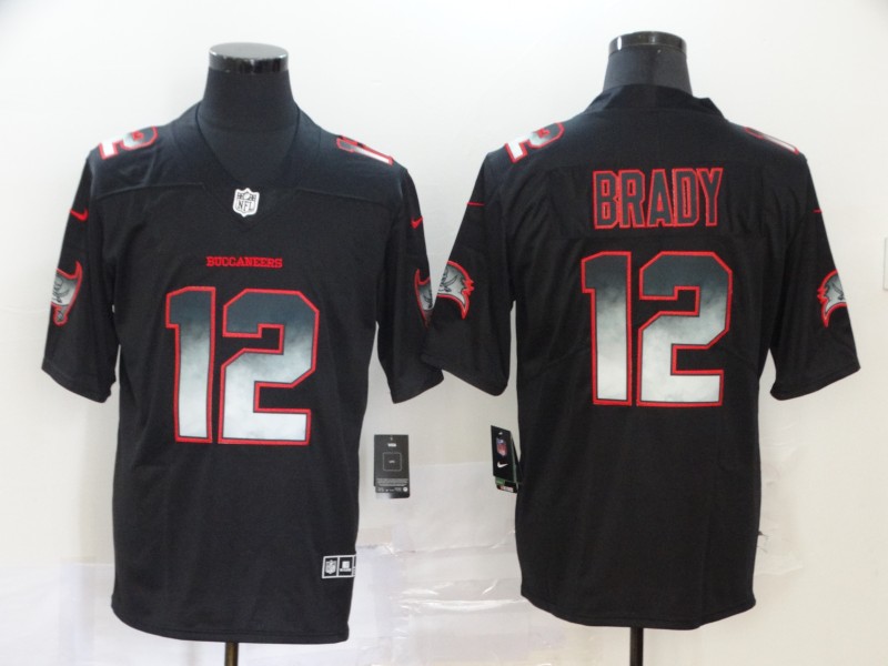 Buccaneers 12 Tom Brady Black Arch Smoke Vapor Untouchable Limited Jersey Buccaneers 12 Tom Brady Black Arch Smoke Vapor Untouchable Limited Jersey