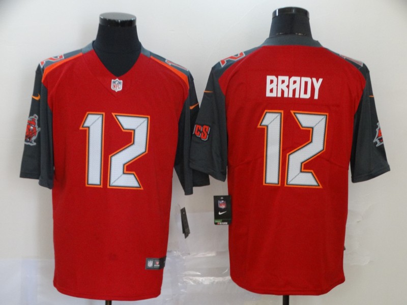 Buccaneers 12 Tom Brady Red Vapor Untouchable Limited Jersey Buccaneers 12 Tom Brady Red Vapor Untouchable Limited Jersey