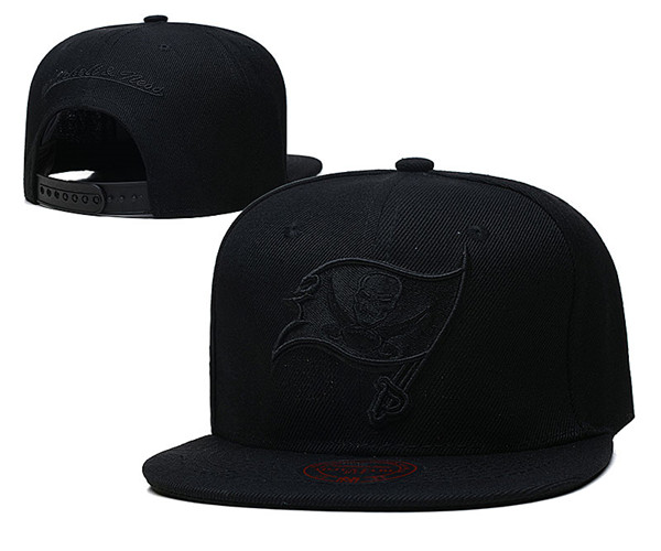 Buccaneers Black Snapback Hat -LH