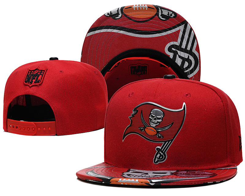 Buccaneers Red Snapback Hat--YD