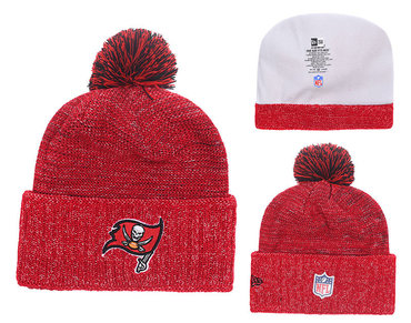 Buccaneers Team Logo Red Knit Hat YD