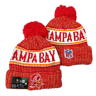 Buccaneers Team Logo Red Knit Hat YD