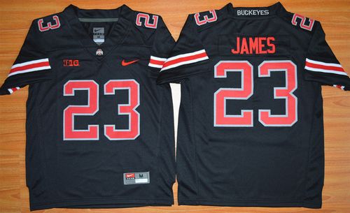 Buckeyes #23 Lebron James Black(Red No.) Limited Stitched Youth NCAA Jersey Buckeyes #23 Lebron James Black(Red No.) Limited Stitched Youth NCAA Jersey