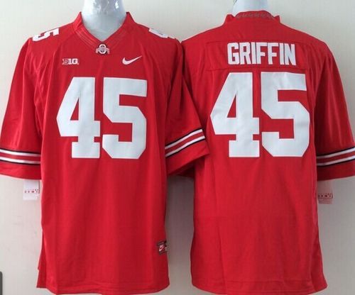 Buckeyes #45 Archie Griffin Red Stitched Youth NCAA Jersey Buckeyes #45 Archie Griffin Red Stitched Youth NCAA Jersey