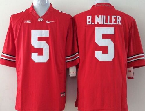 Buckeyes #5 Braxton Miller Red Stitched Youth NCAA Jersey Buckeyes #5 Braxton Miller Red Stitched Youth NCAA Jersey