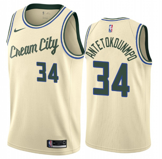Bucks 34 Giannis Antetokounmpo Cream City Edition Nike Swingman Jersey Bucks 34 Giannis Antetokounmpo Cream City Edition Nike Swingman Jersey