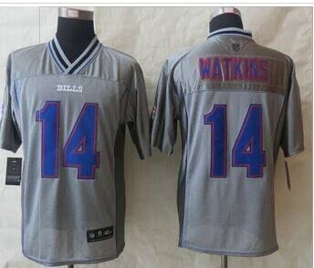Buffalo Bills #14 Sammy Watkins Grey NFL Elite Vapor Jersey Buffalo Bills #14 Sammy Watkins Grey NFL Elite Vapor Jersey