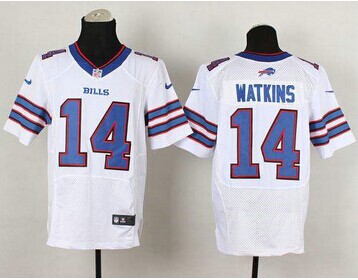 Buffalo Bills #14 Sammy Watkins White NFL New Elite Jersey Buffalo Bills #14 Sammy Watkins White NFL New Elite Jersey