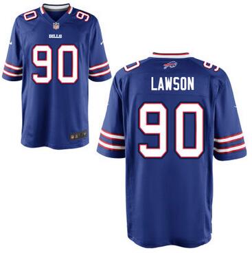 Buffalo Bills #90 Shaq Lawson Nike Royal Blue Elite 2016 Draft Pick Jersey