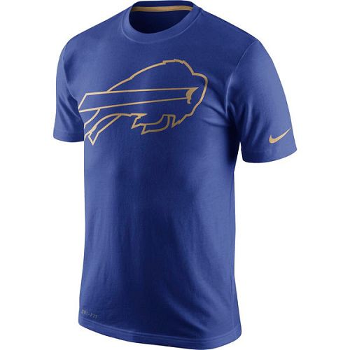 Buffalo Bills Nike Royal Championship Drive Gold Collection Performance T-Shirt Buffalo Bills Nike Royal Championship Drive Gold Collection Performance T-Shirt