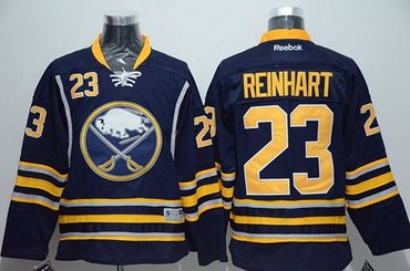 Buffalo Sabres #23 Sam Reinhart Navy Blue Stitched NHL Jersey