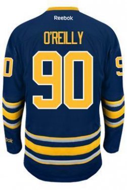 Buffalo Sabres #90 O'REILLY Blue Away Reebok NHL Hockey Jersey