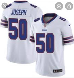 Buffalo bills #50 Joseph White Vapor Limited Jersey