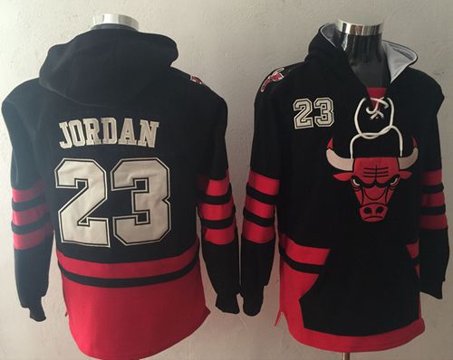 Bulls #23 Michael Jordan Black Name & Number Pullover NBA Hoodie Bulls #23 Michael Jordan Black Name & Number Pullover NBA Hoodie