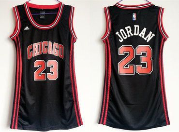 Bulls 23 Michael Jordan Black Women Swingman Jersey Bulls 23 Michael Jordan Black Women Swingman Jersey
