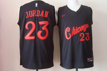 Bulls 23 Michael Jordan Nike Throwback Jersey