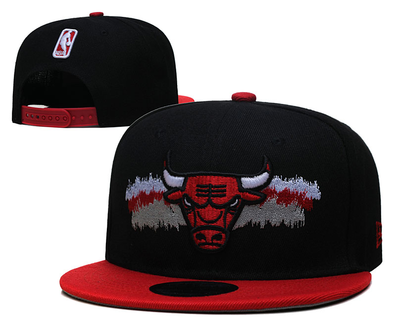 Bulls Snapback Black Hat --YD