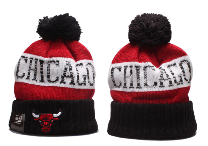 Bulls Team Logo Knit Hat YP Bulls Team Logo Knit Hat YP