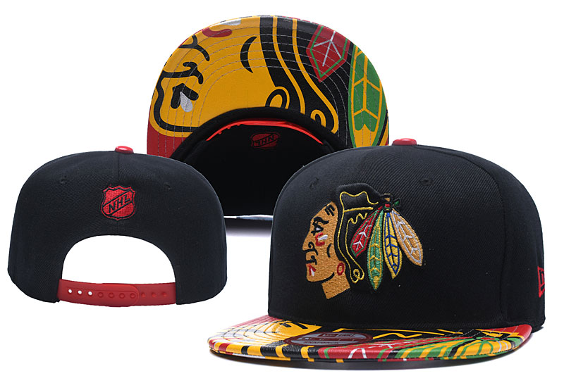 CHICAGO BLACKHAWKS Black Hat--YD CHICAGO BLACKHAWKS Black Hat--YD