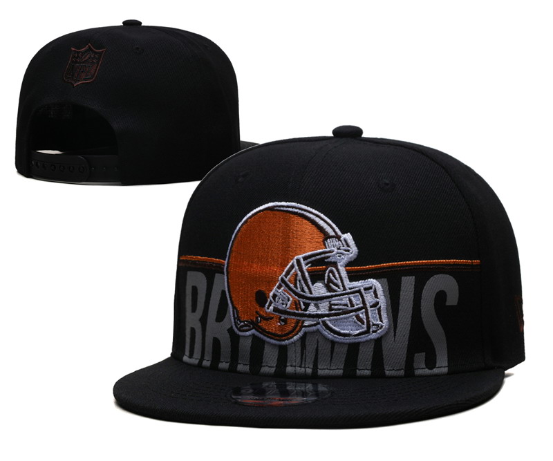 CLEVELAND BROWNS BASIC 9FIFTY MENS Snapback Black Hat CLEVELAND BROWNS BASIC 9FIFTY MENS Snapback Black Hat