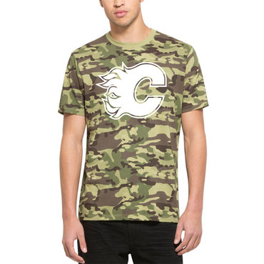 Calgary Flames '47 Alpha T-Shirt Camo Calgary Flames '47 Alpha T-Shirt Camo