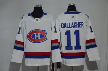 Canadiens 11 Brendan Gallagher White 2017 NHL 100 Classic Adidas Jersey Canadiens 11 Brendan Gallagher White 2017 NHL 100 Classic Adidas Jersey
