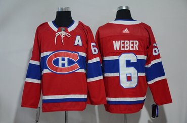 Canadiens 6 Shea Weber Red Adidas Jersey Canadiens 6 Shea Weber Red Adidas Jersey
