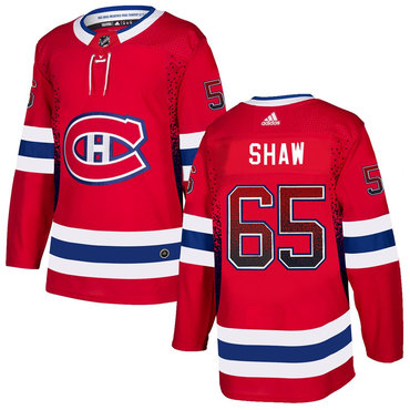 Canadiens 65 Andrew Shaw Red Drift Fashion Adidas Jersey Canadiens 65 Andrew Shaw Red Drift Fashion Adidas Jersey