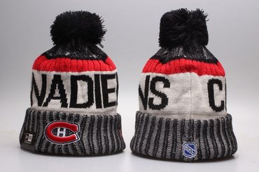 Canadiens Team Logo Knit Hat YP