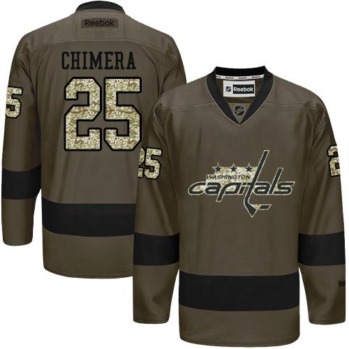 Capitals #25 Jason Chimera Green Salute to Service Stitched NHL Jersey Capitals #25 Jason Chimera Green Salute to Service Stitched NHL Jersey