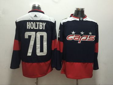 Capitals 70 Braden Holtby Navy 2018 NHL Stadium Series Adidas Jersey