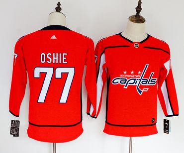 Capitals 77 T.J. Oshie Red Youth Adidas Jersey Capitals 77 T.J. Oshie Red Youth Adidas Jersey
