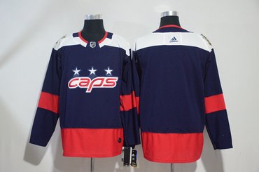 Capitals Blank Navy 2018 NHL Stadium Series Adidas Jersey