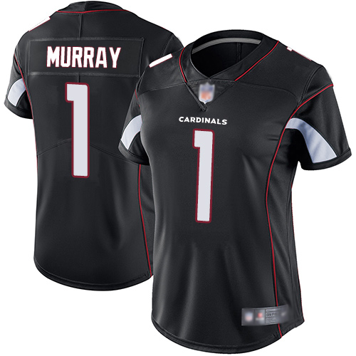 Cardinals #1 Kyler Murray Black Alternate Women's Stitched Football Vapor Untouchable Limited Jersey Cardinals #1 Kyler Murray Black Alternate Women's Stitched Football Vapor Untouchable Limited Jersey