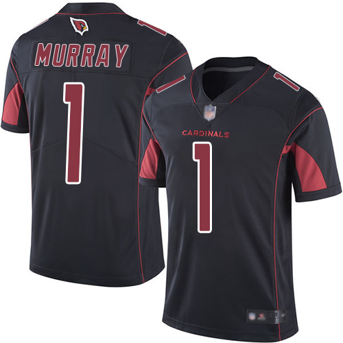 Cardinals #1 Kyler Murray Black Youth Stitched Football Limited Rush Jersey Cardinals #1 Kyler Murray Black Youth Stitched Football Limited Rush Jersey