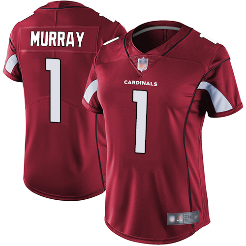 Cardinals #1 Kyler Murray Red Team Color Women's Stitched Football Vapor Untouchable Limited Jersey Cardinals #1 Kyler Murray Red Team Color Women's Stitched Football Vapor Untouchable Limited Jersey