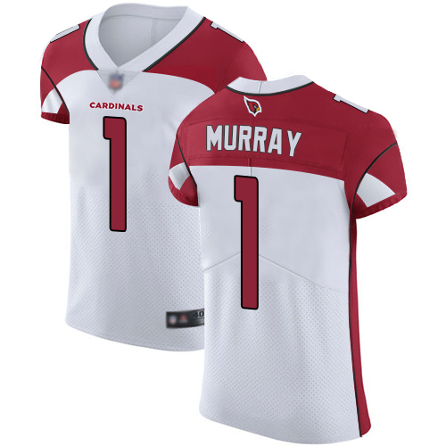 Cardinals #1 Kyler Murray White Men's Stitched Football Vapor Untouchable Elite Jersey Cardinals #1 Kyler Murray White Men's Stitched Football Vapor Untouchable Elite Jersey