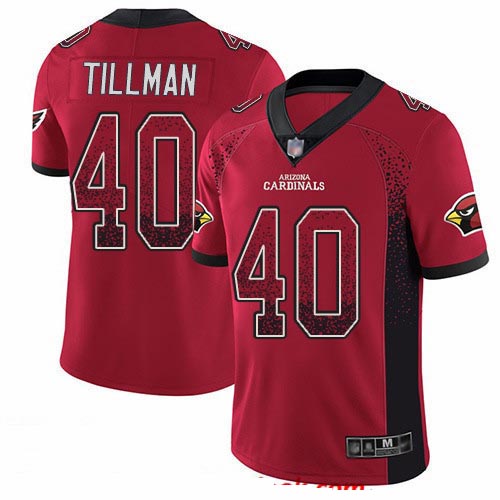 Cardinals #40 Pat Tillman Red Team Color Men's Stitched Football Limited Rush Drift Fashion Jersey Cardinals #40 Pat Tillman Red Team Color Men's Stitched Football Limited Rush Drift Fashion Jersey